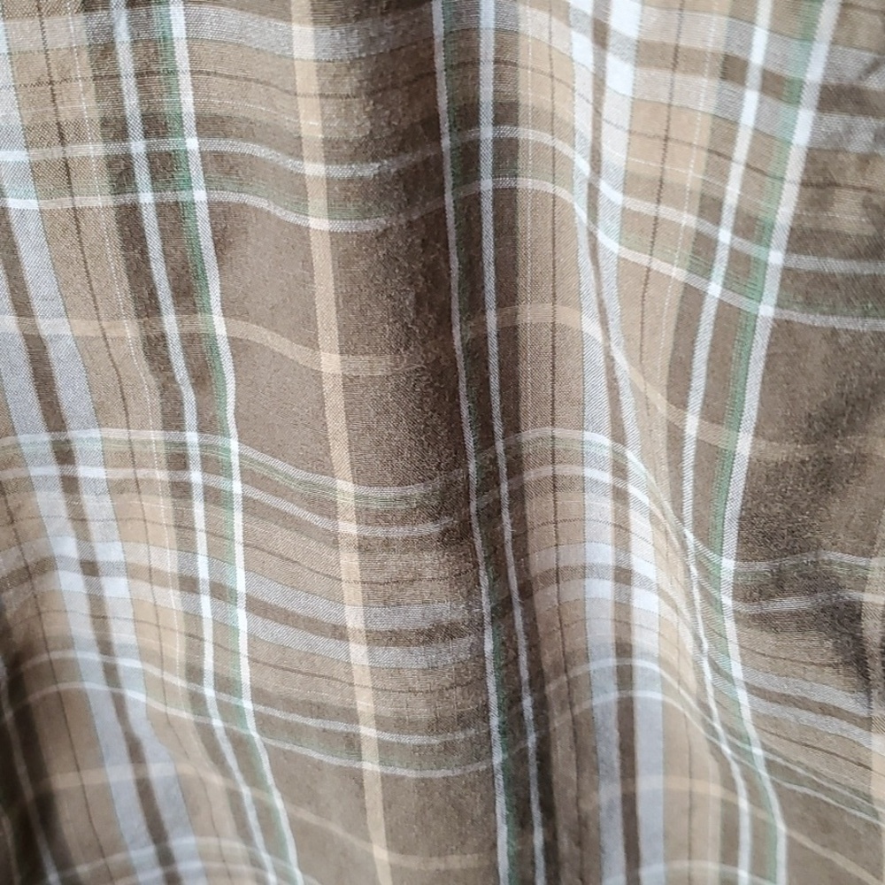 Merona 36w brown plaid shorts - Picture 6 of 8